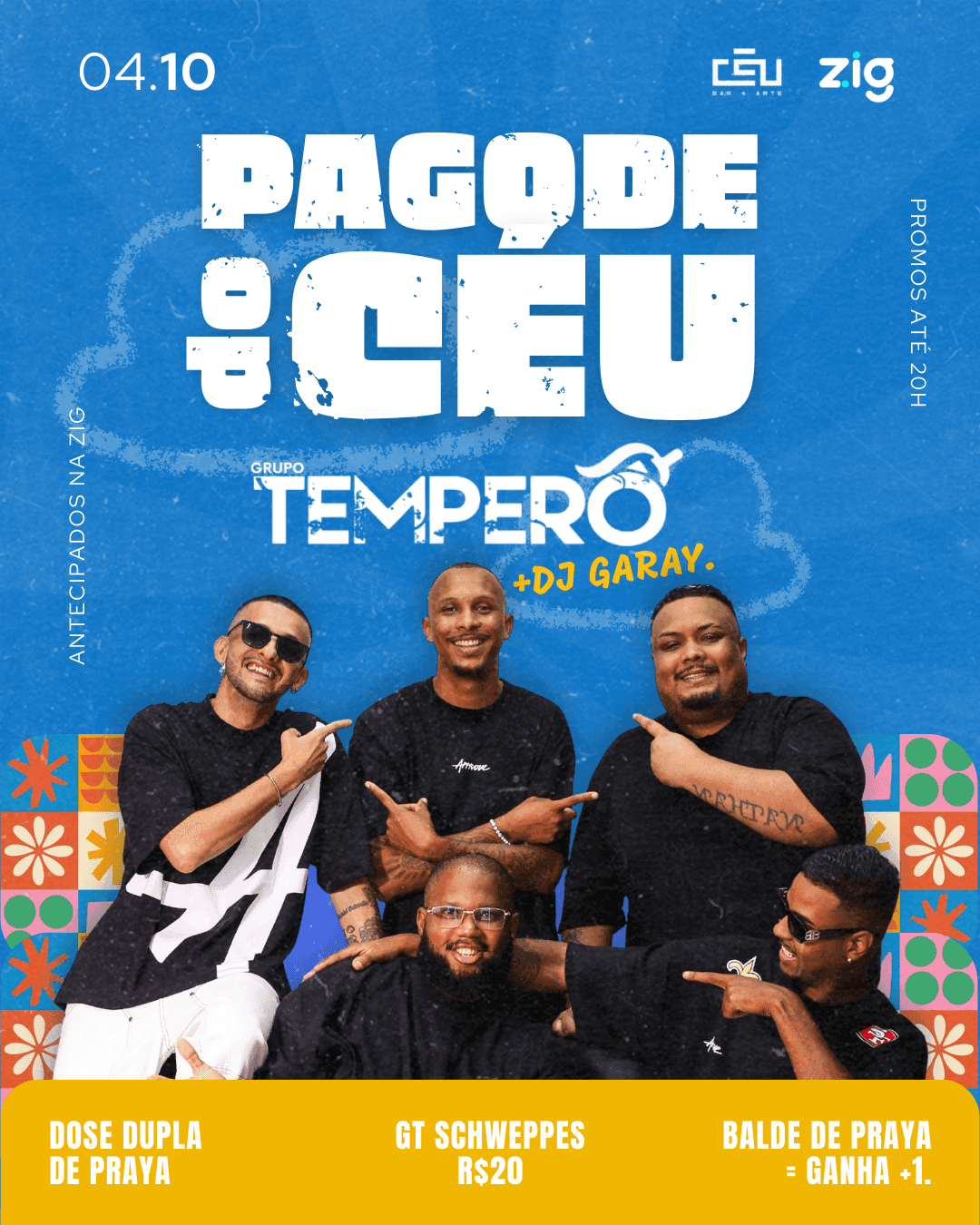 Pagode do Céu | Grupo Temperô | DJ Garay | 04.10