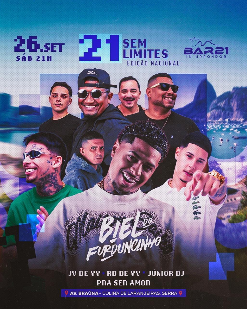 21 SEM LIMITES CONVIDA BIEL DO FURDUNCINHO