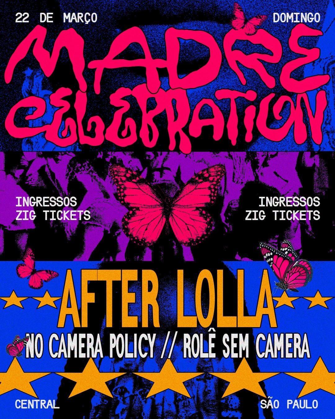 MADRE CELEBRATION - AFTER LOLLA