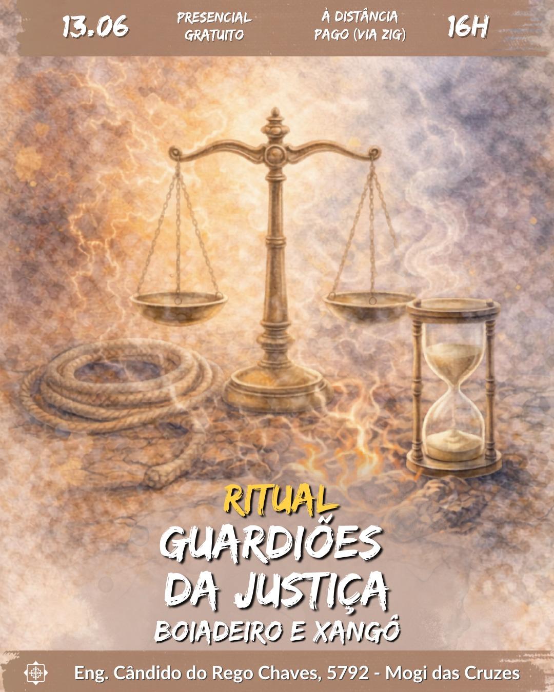 Guardião da Justiça Divina e do Karma 13/06