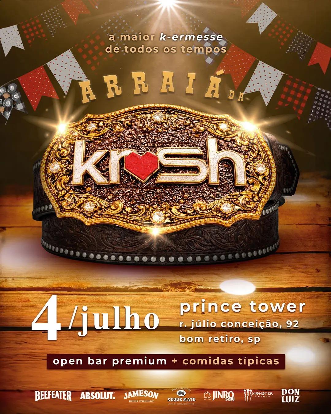 arraiá da krush