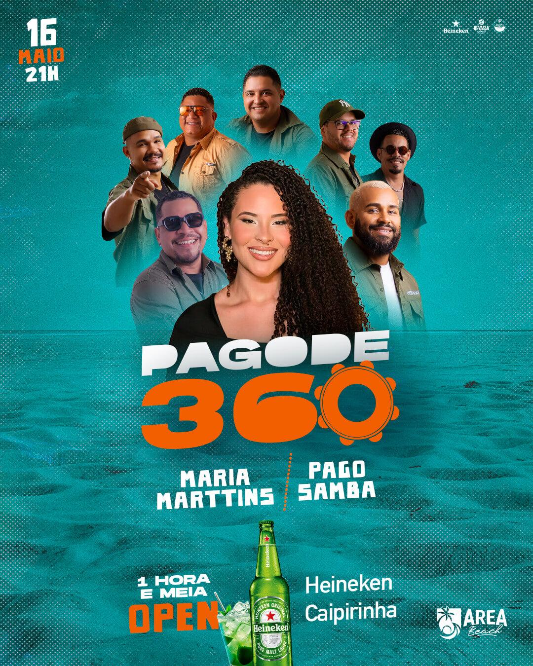 Pagode 360 - Cabana Area Beach - 16/05