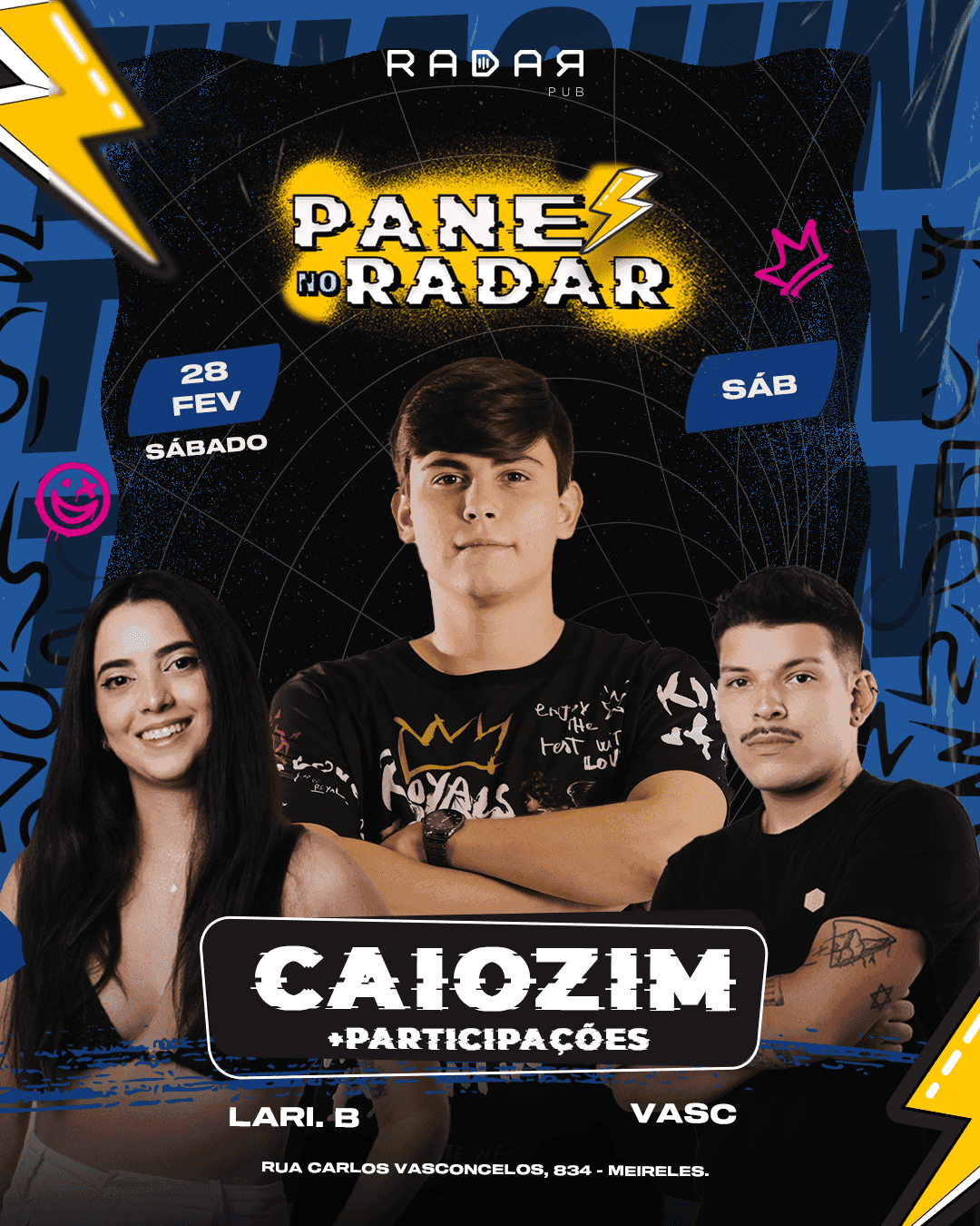 PANE NO RADAR 