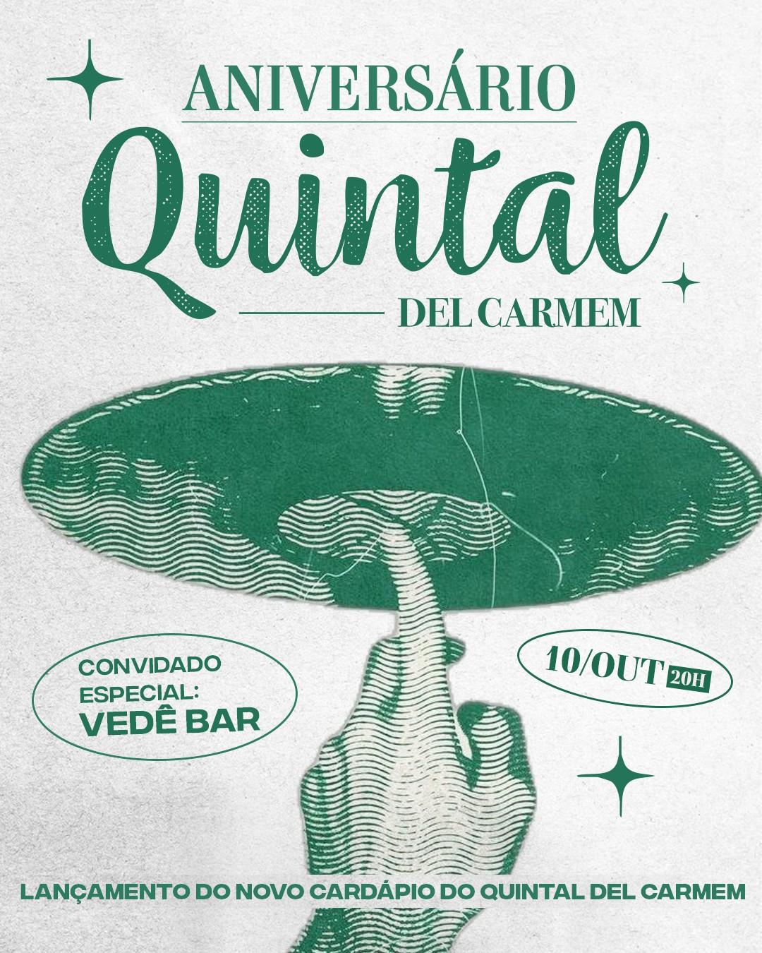Aniversário do Quintal Del Carmem