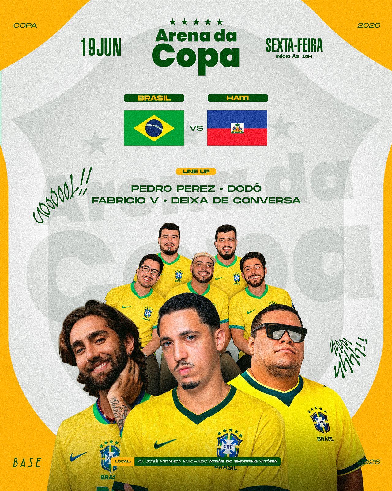 Arena Copa: Brasil x Haiti