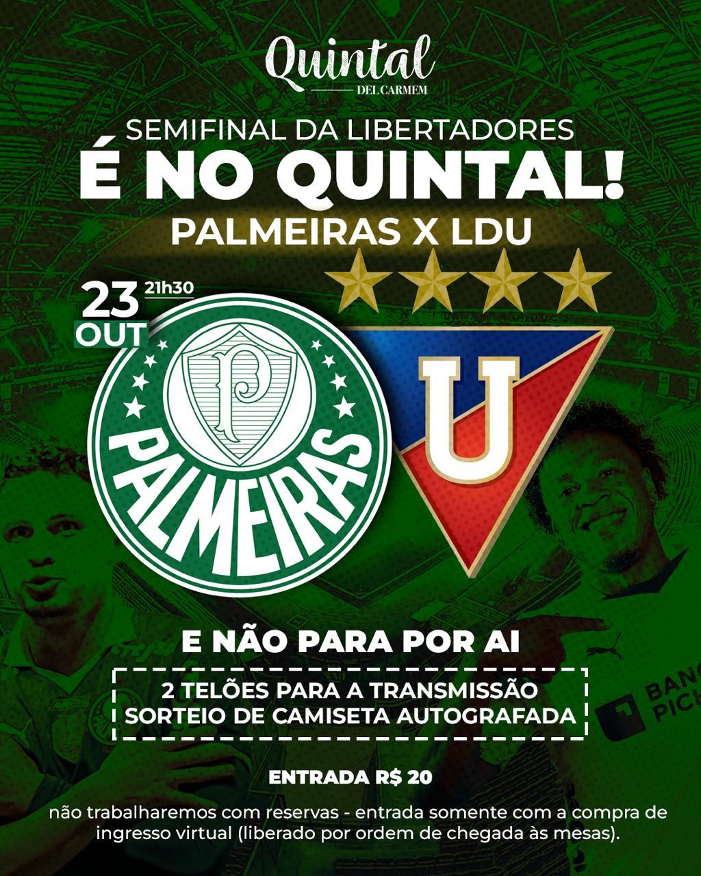 A Semifinal da Libertadores é no Quintal
