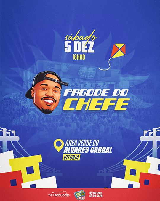 PAGODE DO CHEFE - 6ª EDIÇÃO
