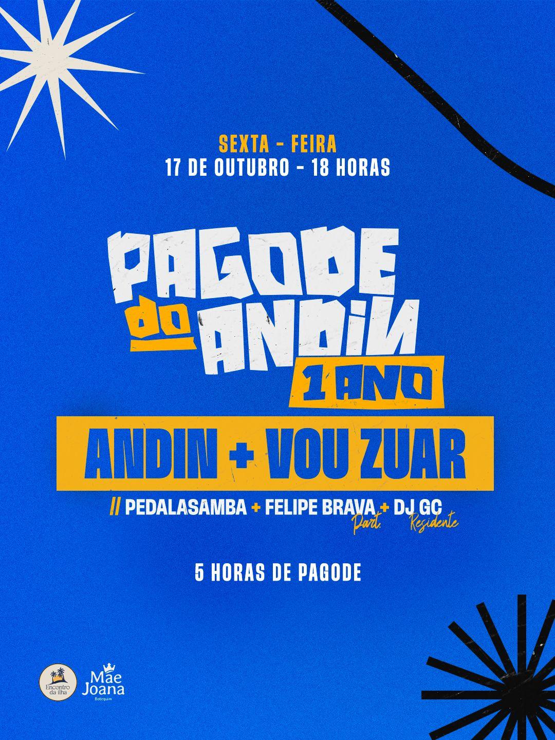 1 ANO PAGODE DO ANDIN