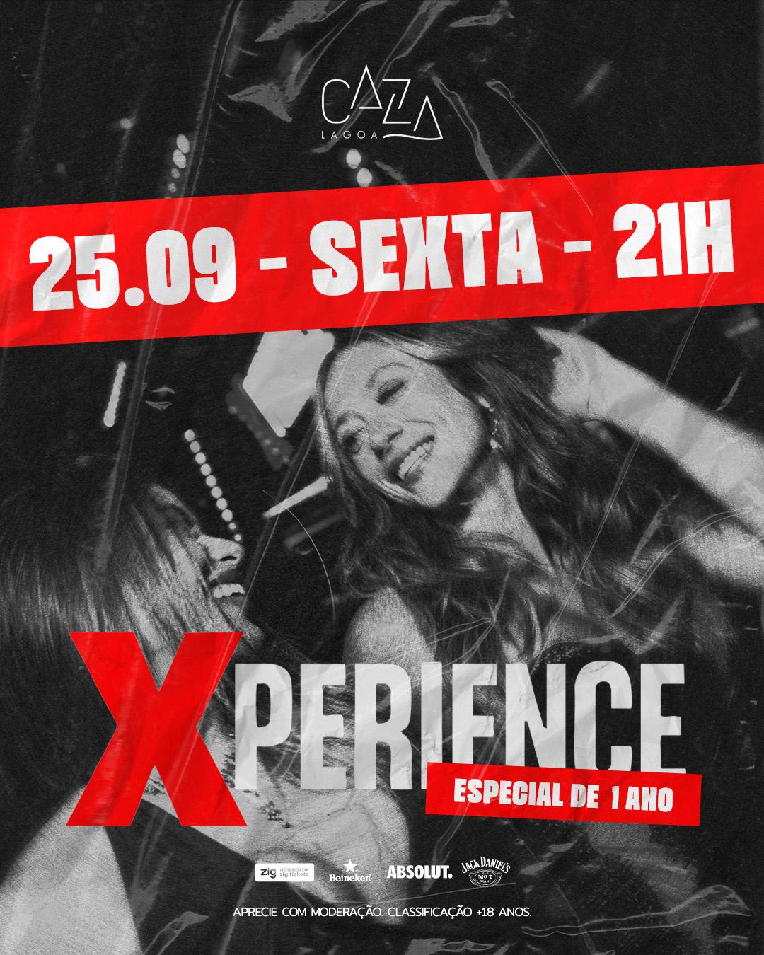 XPERIENCE - 1 ANO - 25/09