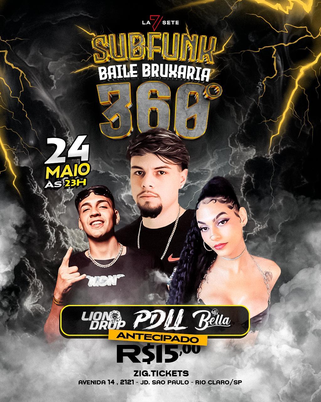 SUBFUNK 360º - BAILE BRUXARIA
