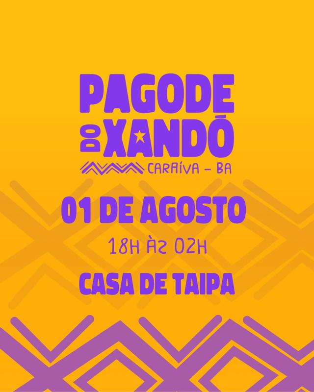 Pagode do Xandó - 01/08