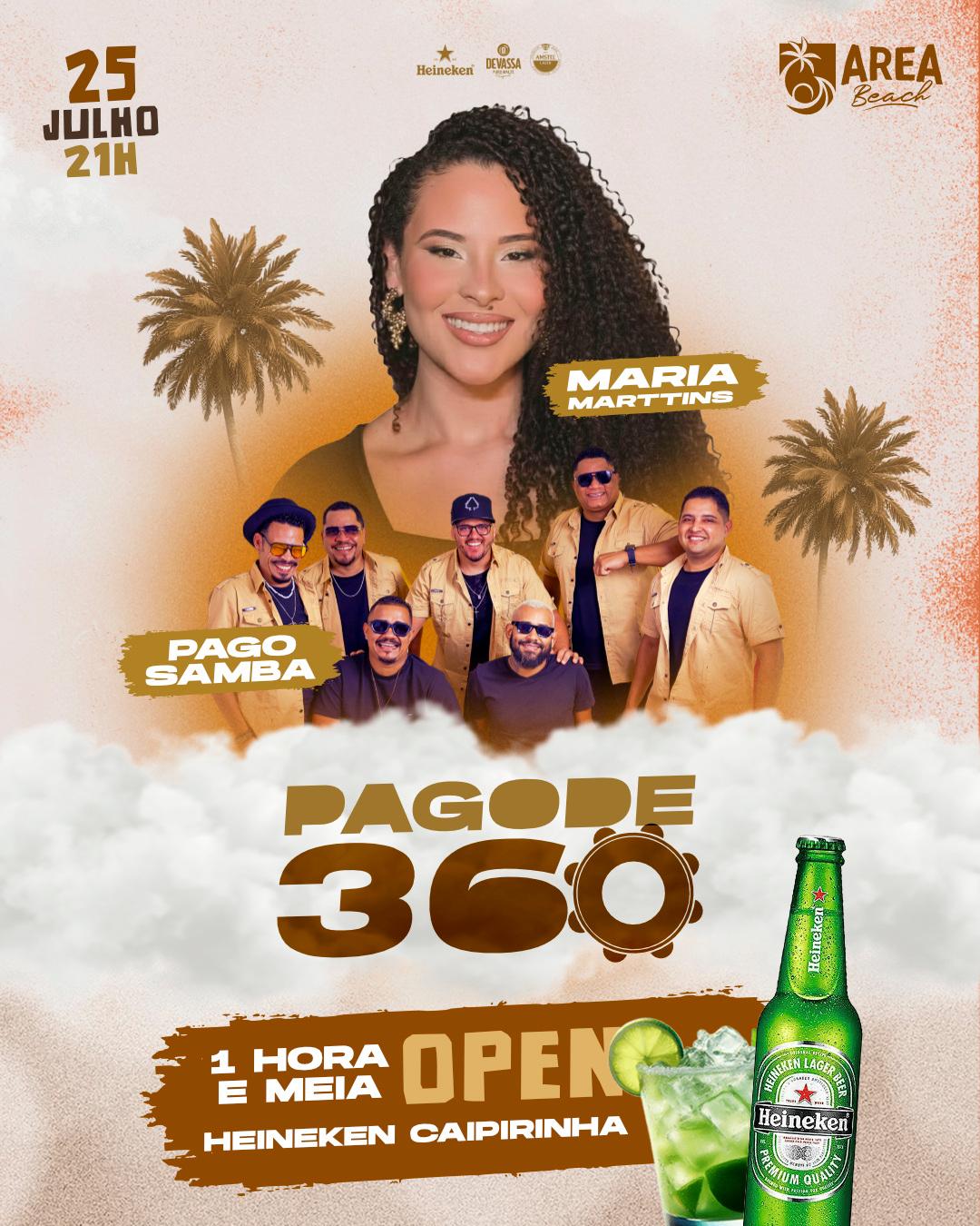 Pagode 360 - Cabana Area Beach - 25/07