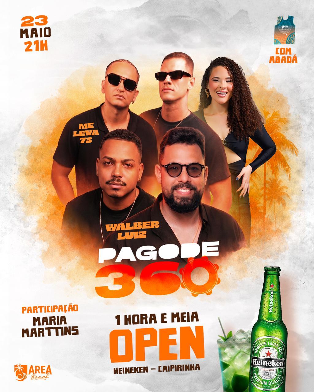 Pagode 360 - Cabana Area Beach - 23/05
