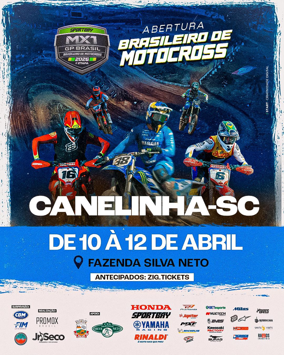 1ª Etapa do Campeonato Brasileiro de Motocross - MX1 GP Brasil Sportbay