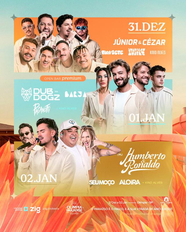RÉVEILLON OLÍMPIA PARADISE 2027
