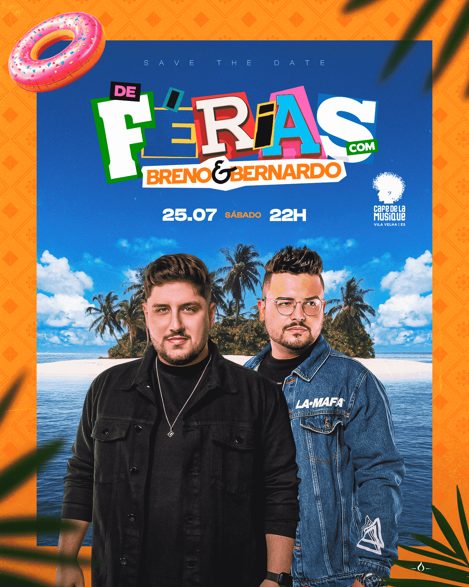 DE FÉRIAS COM BRENO E BERNARDO