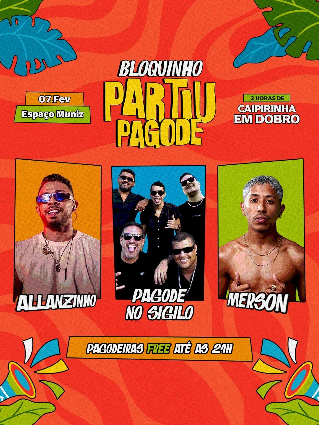 Bloquinho do PARTIU PAGODE