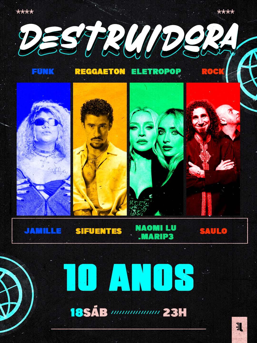 DESTRUIDORA 10 ANOS