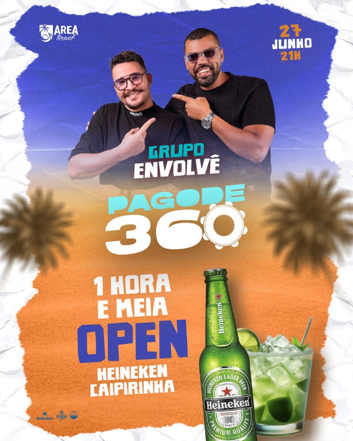 Pagode 360 - Cabana Area Beach - 27/06