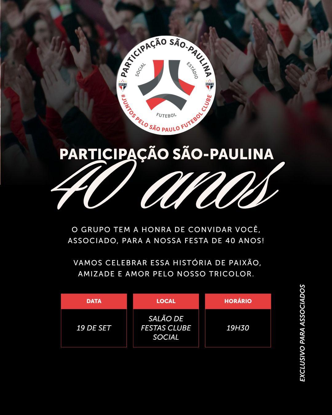 Participação São Paulina 40 Anos 