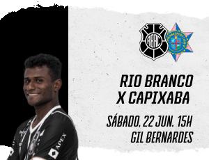 Rio Branco x Capixaba - Copa ES 2024 - 9ª Rodada