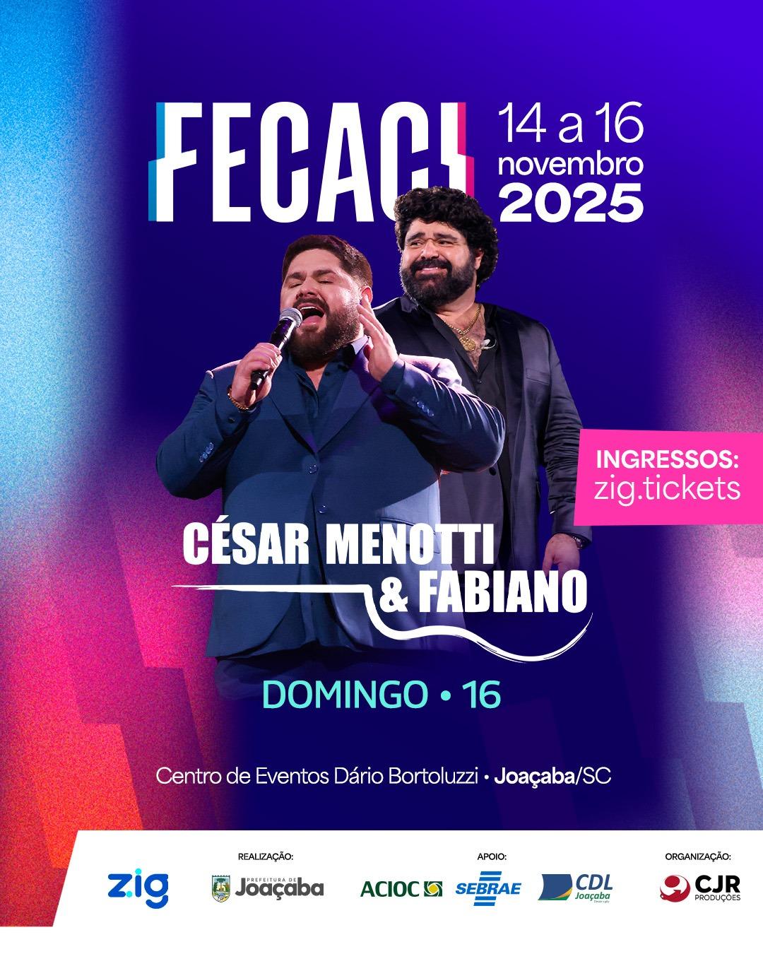 FECACI - César Menotti & Fabiano 16/11