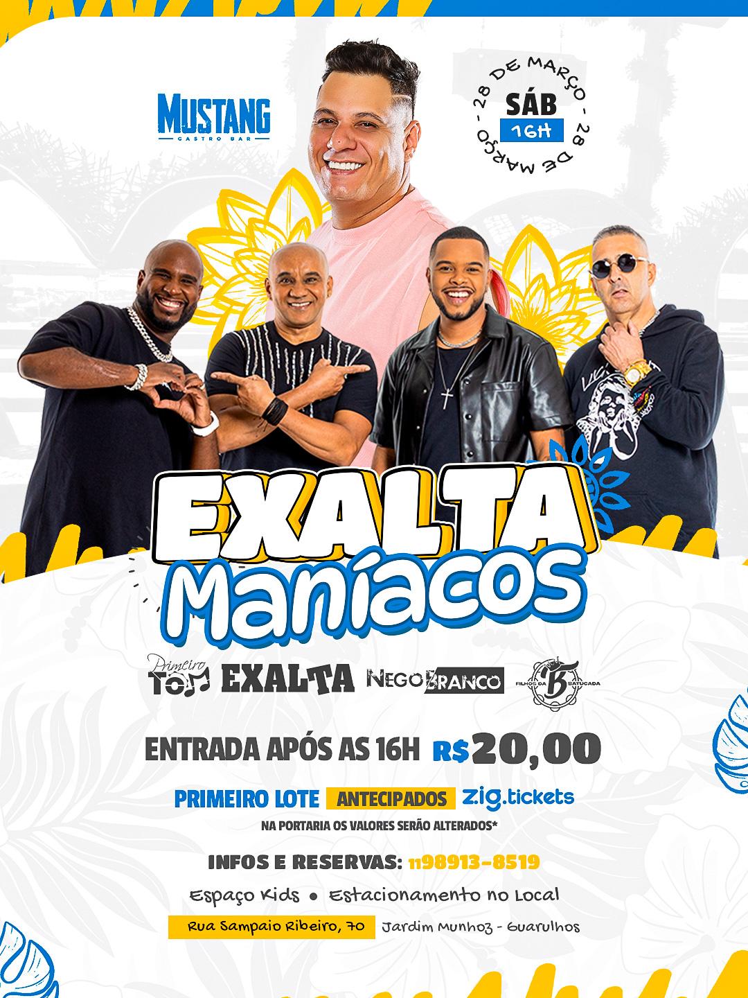 EXALTASAMBA E NEGO BRANCO 28/03/2026 NO MUSTANG GUARULHOS