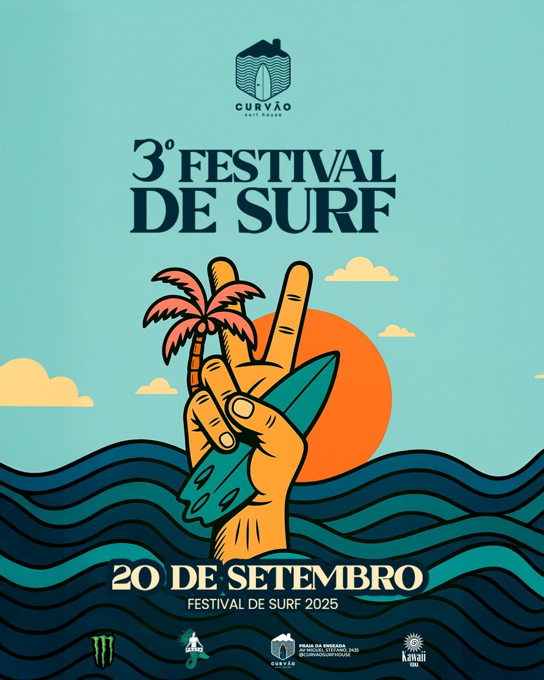 3º FESTIVAL DE SURF!