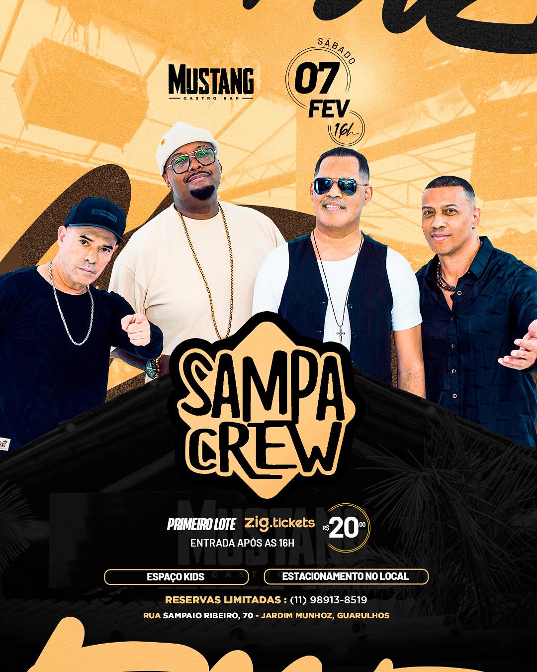 SAMPA CREW 07/02/2026 NO MUSTANG GUARULHOS
