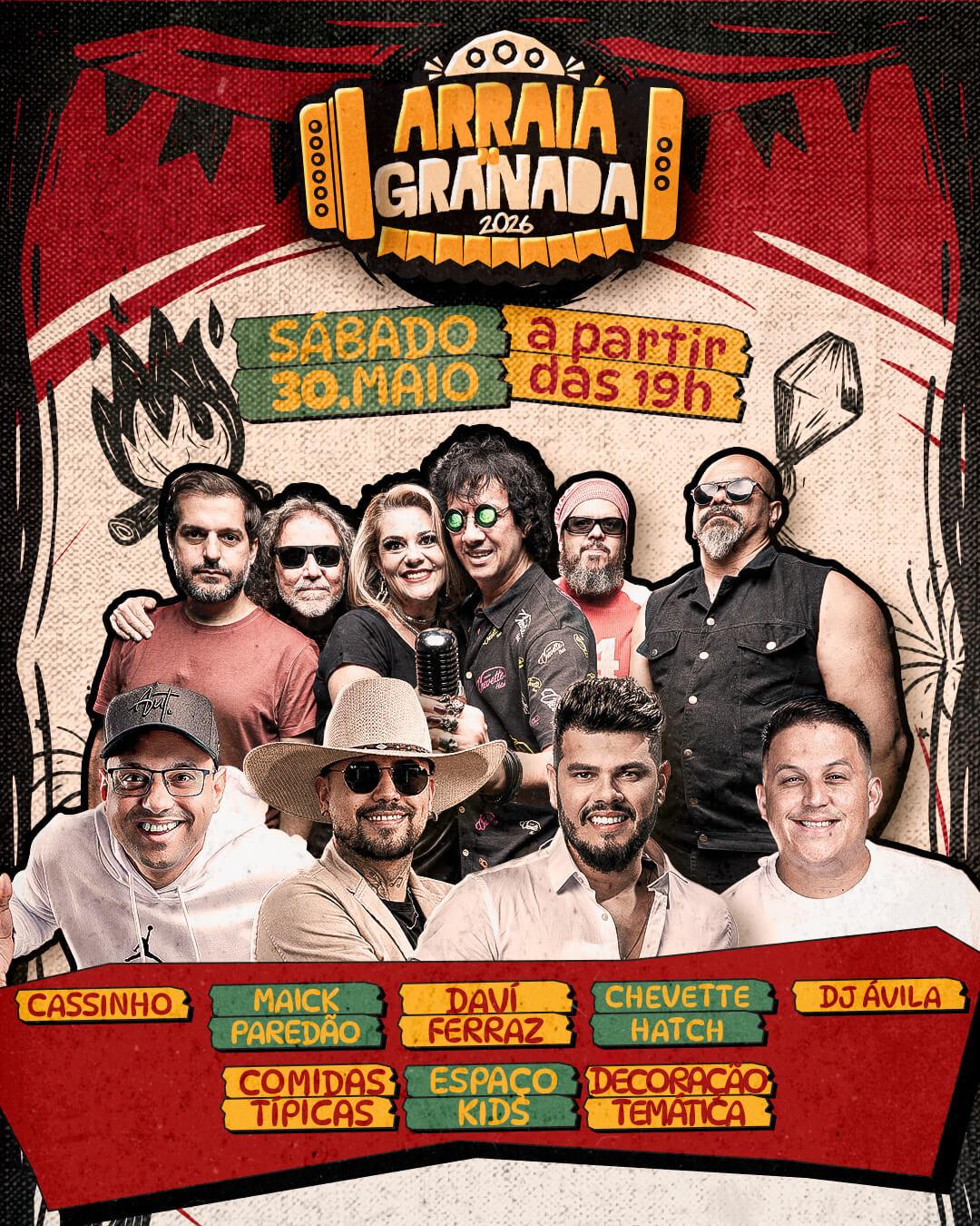 ARRAIA DO GRANADA 2026