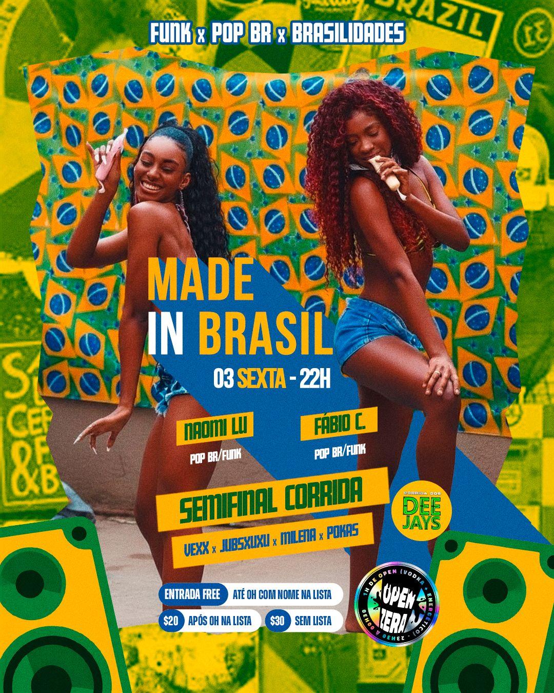 MADE IN BRASIL - OPEN BAR