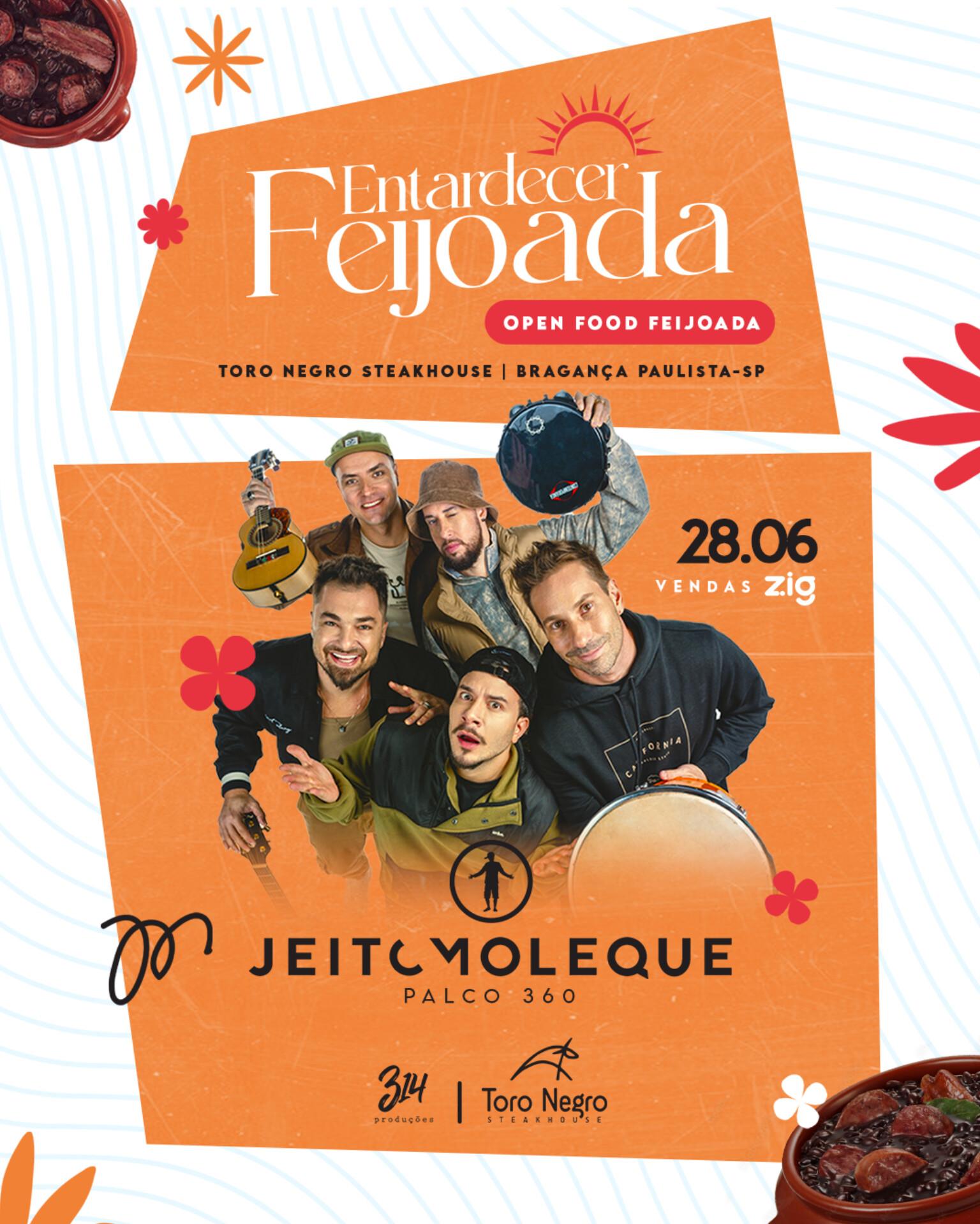 FEIJOADA ENTARDECER com JEITO MOLEQUE