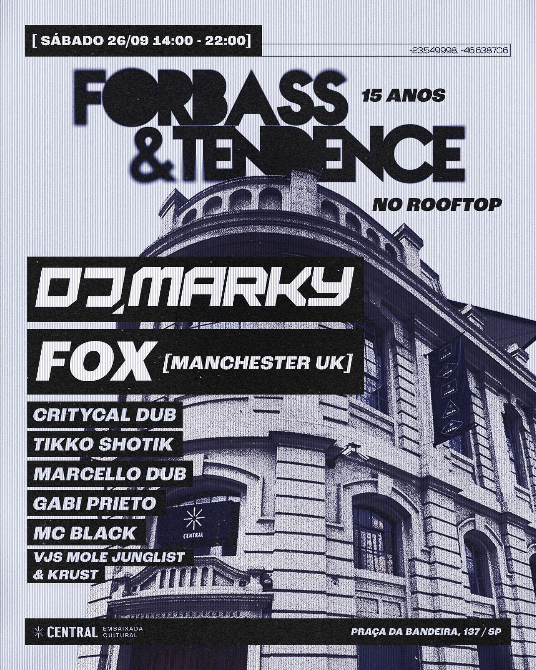 Forbass & Tendence 15 Anos