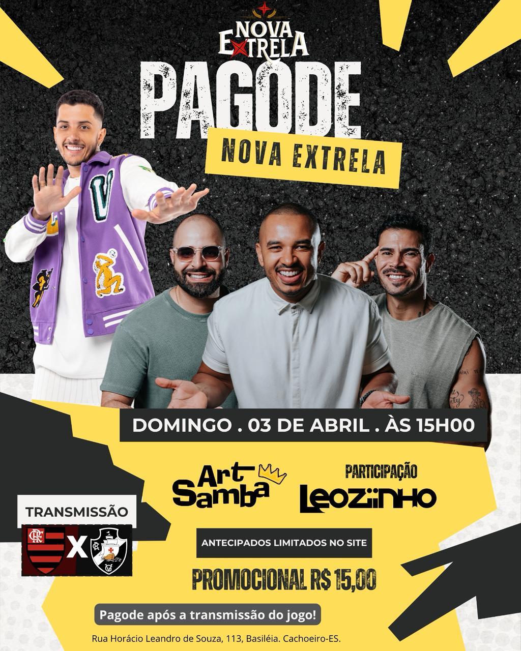 PAGODE NOVA EXTRELA ARTSAMBA + LEOZINHO