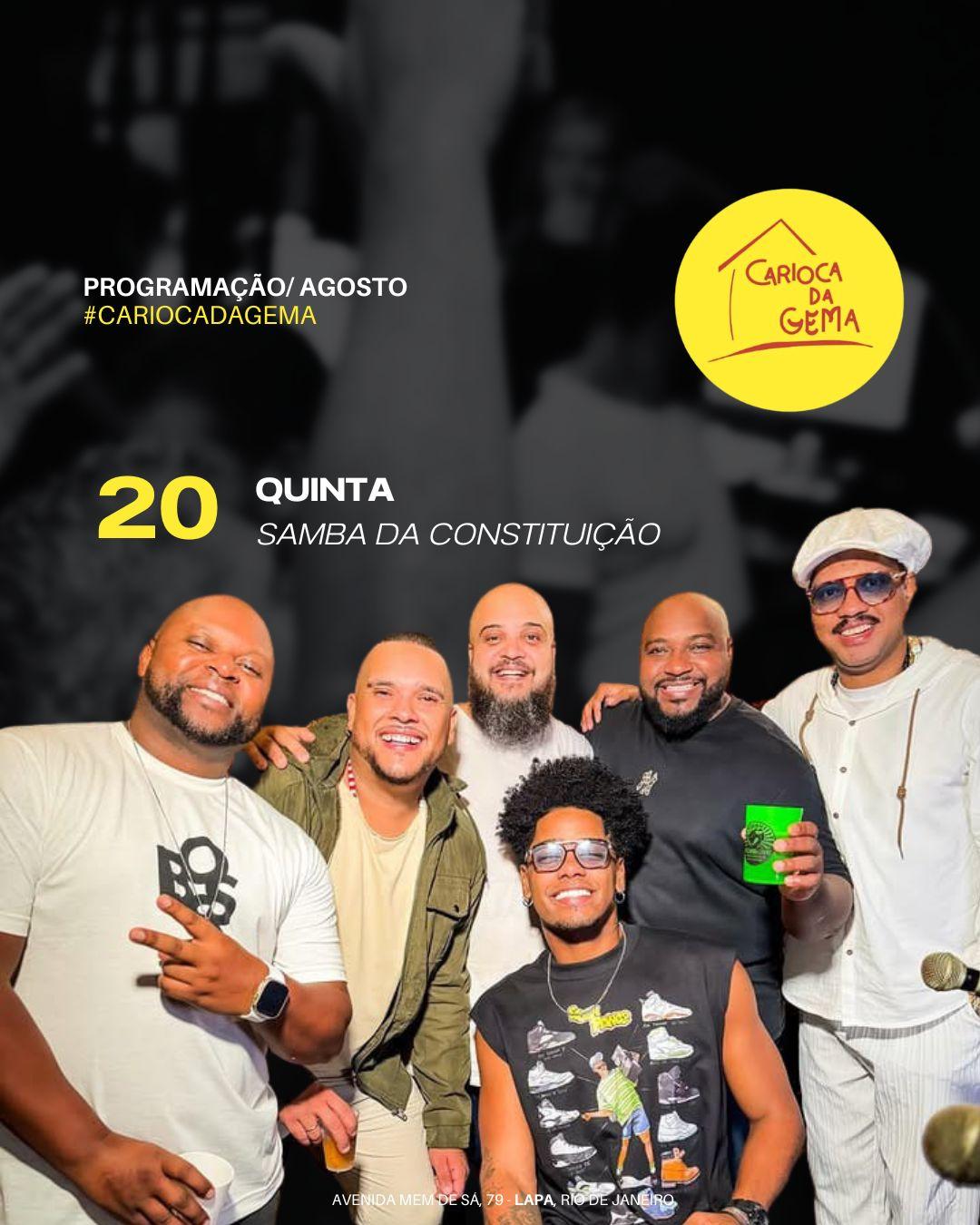 Samba da Constituição 20/08