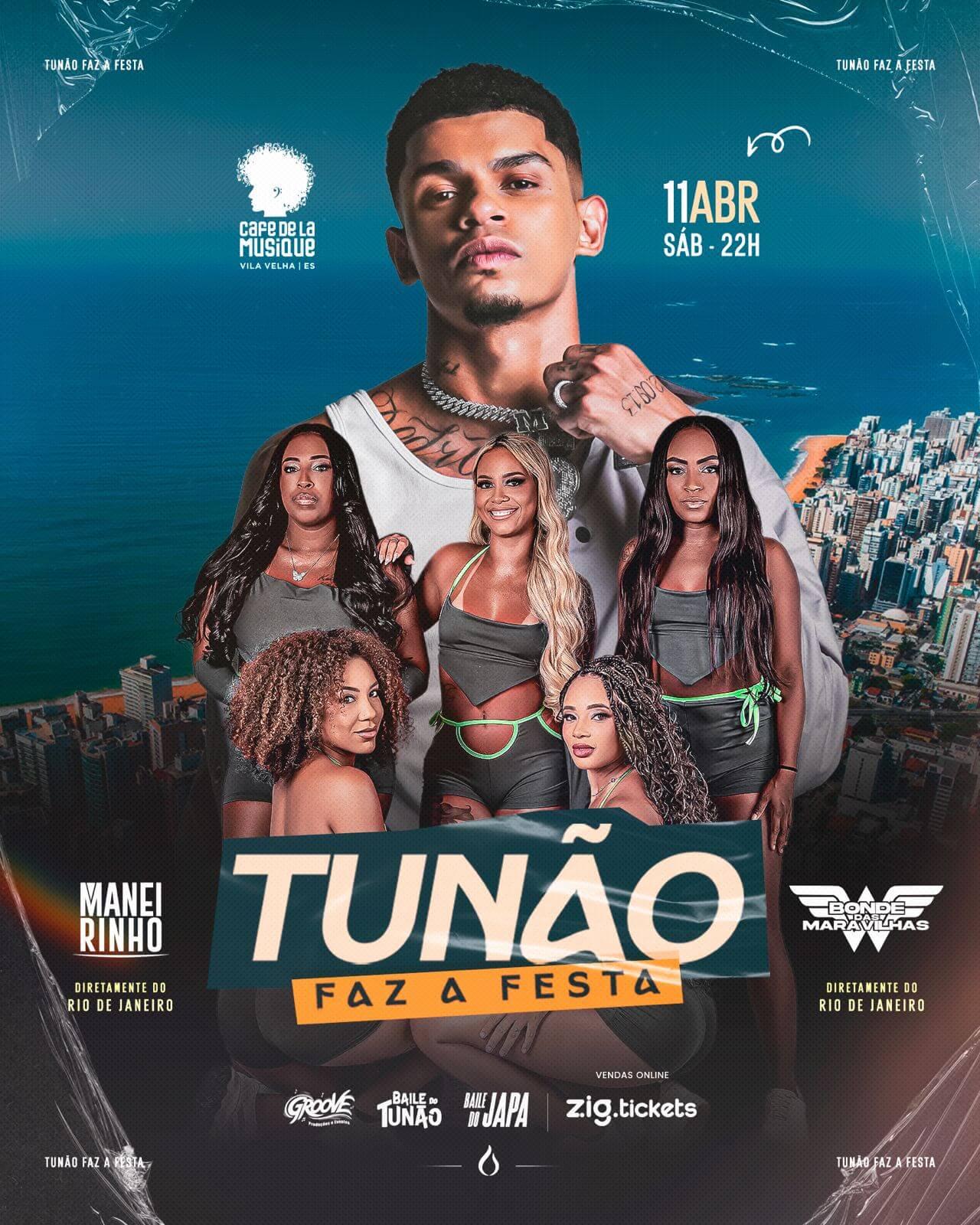 TUNÃO FAZ A FESTA