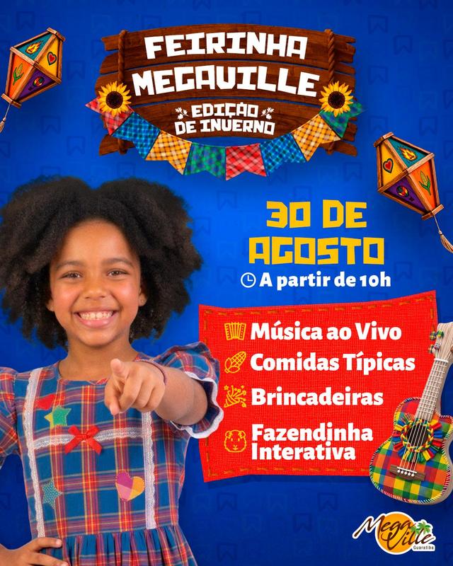 Feirinha Megaville - 30 de Agosto