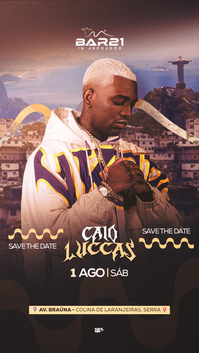 CAIO LUCCAS NO BAR 21