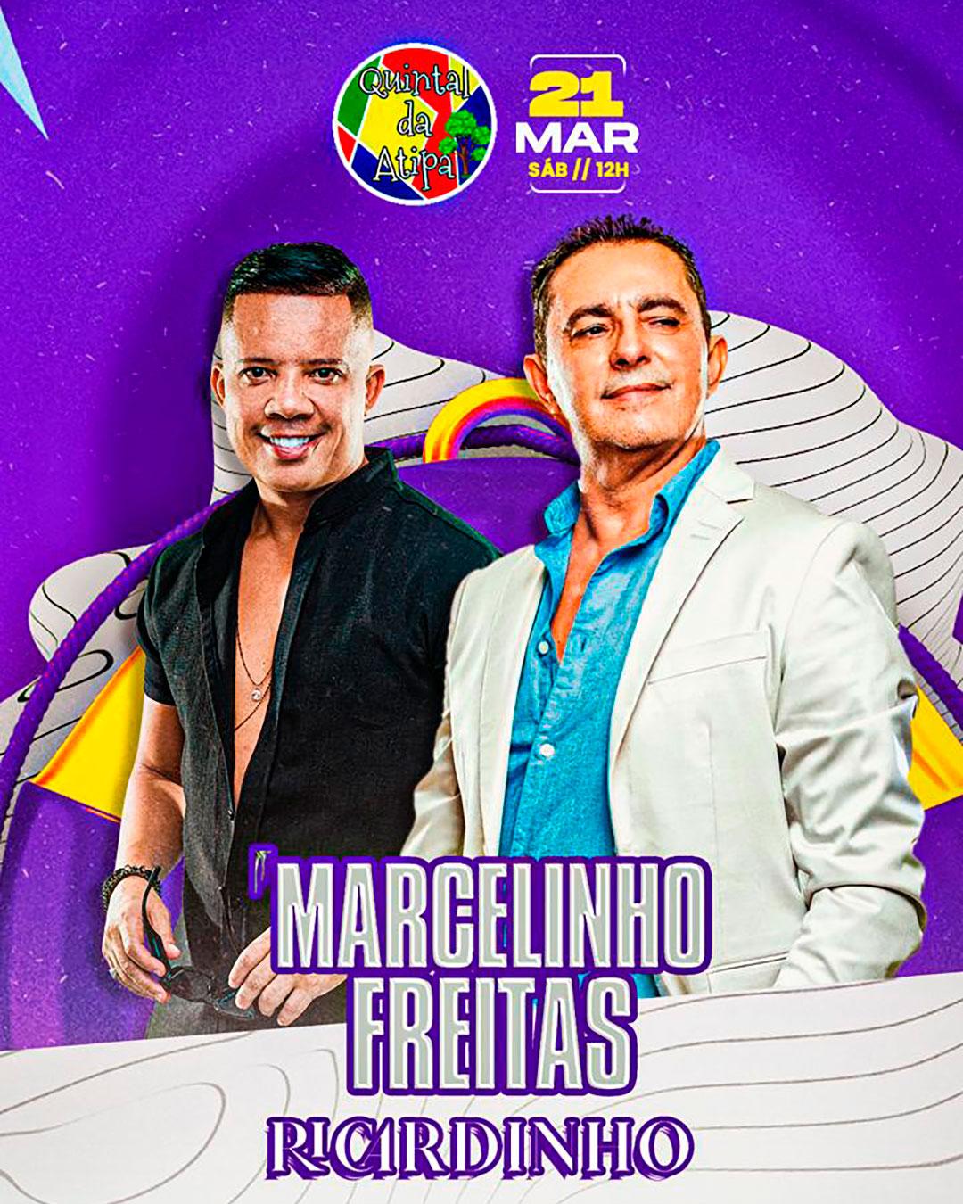 Marcelinho Freitas e Ricardinho Art Popular no Quintal da Atipa - SP