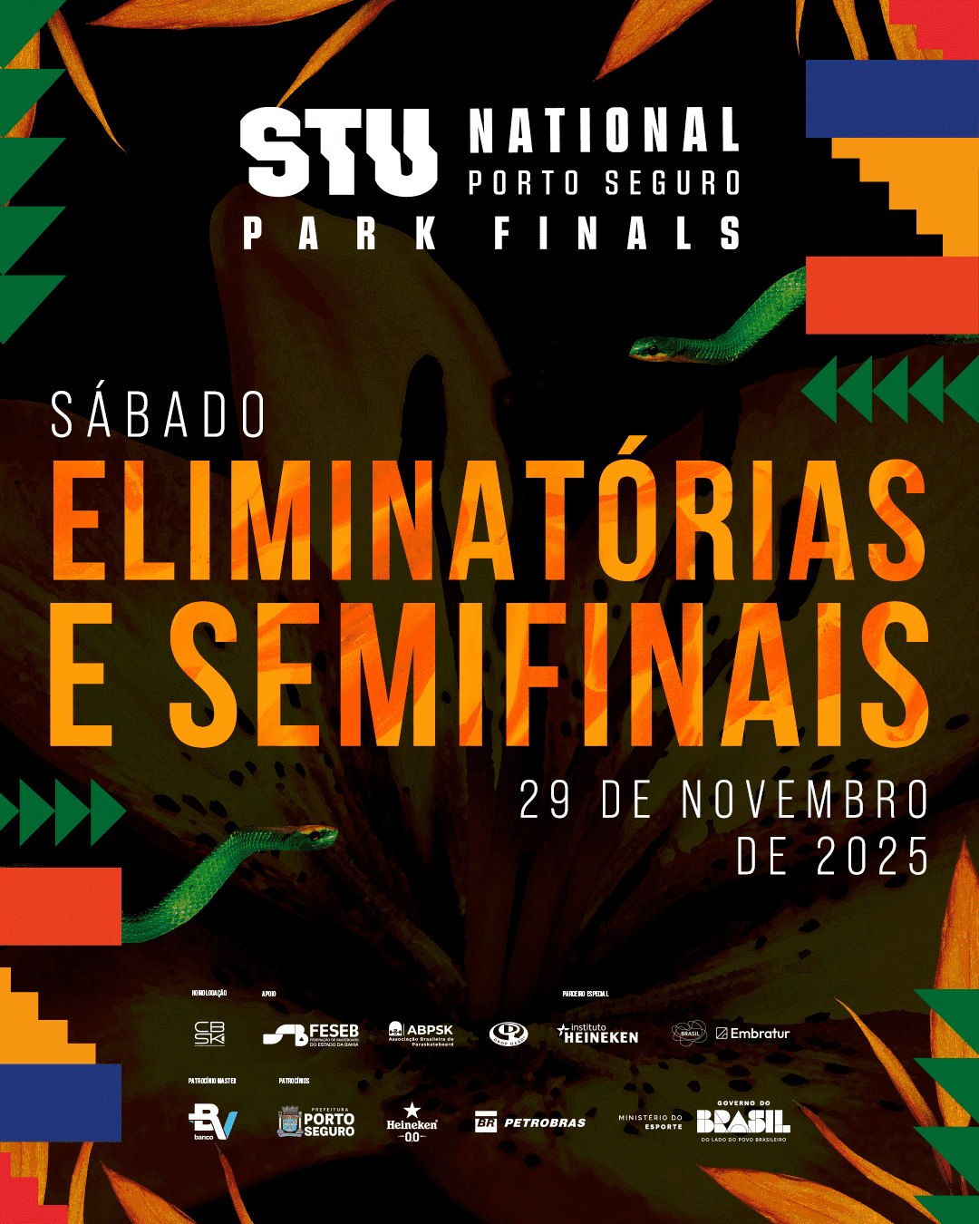 STU National Porto Seguro Park Finals 2025 | Eliminatórias e semifinais 