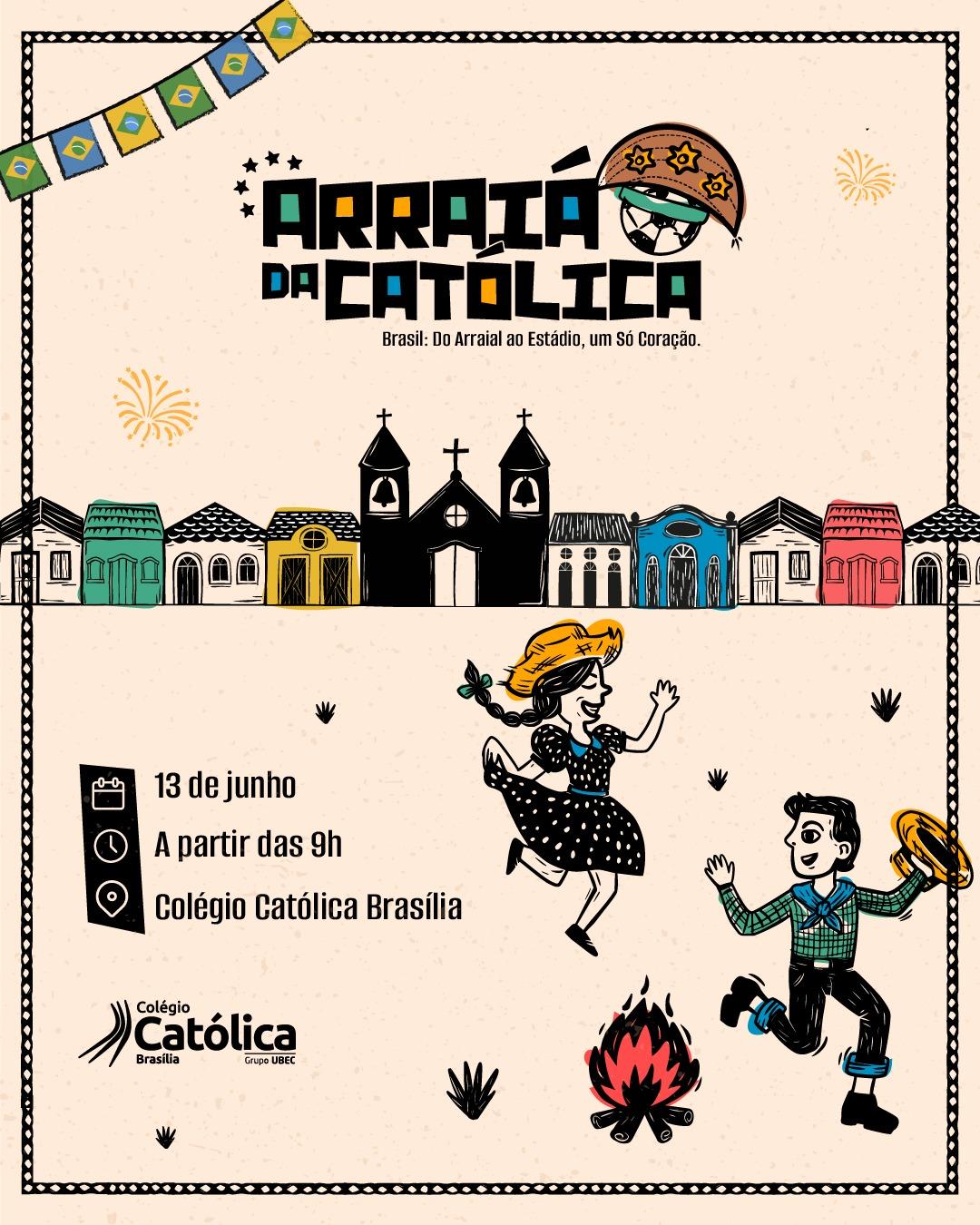 Arraiá do Colégio Católica 2026