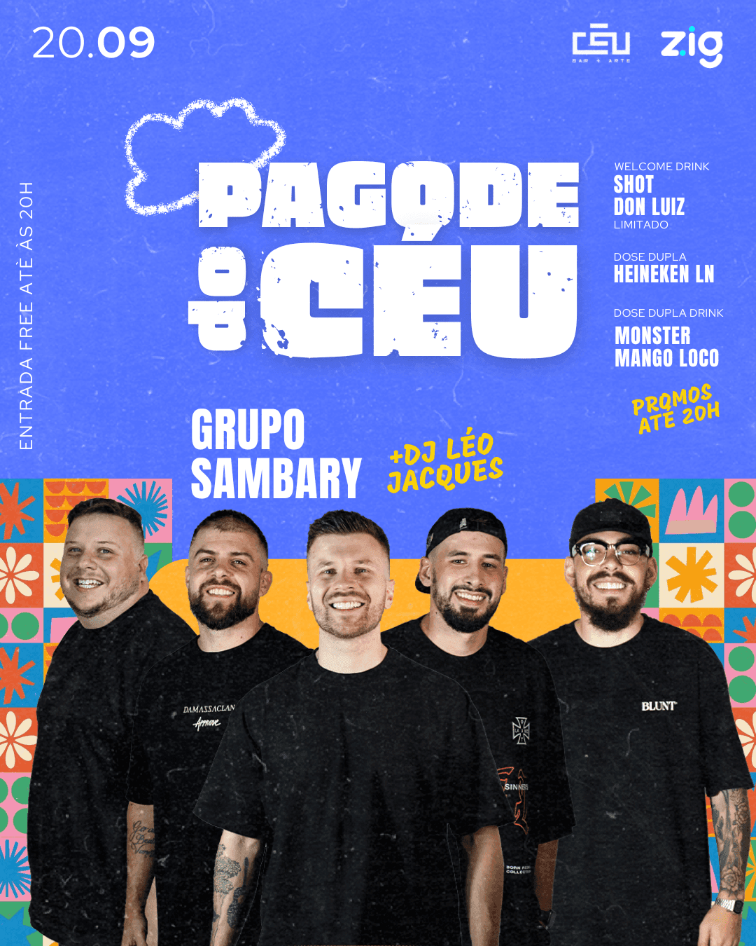 Pagode do Céu | Grupo Sambary | DJ Garay | 20.09