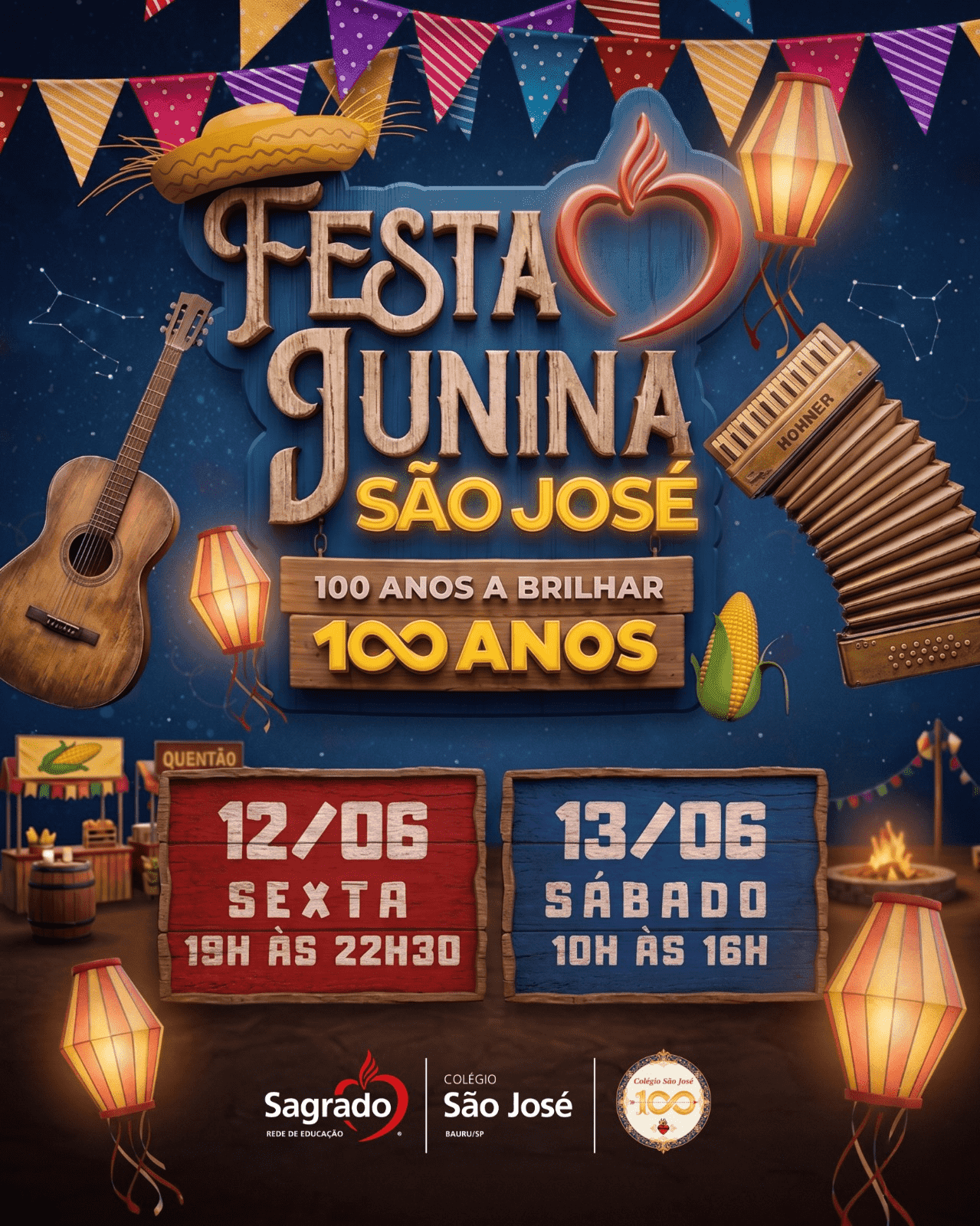 Festa Junina 2026 | Colégio São José - Bauru/SP