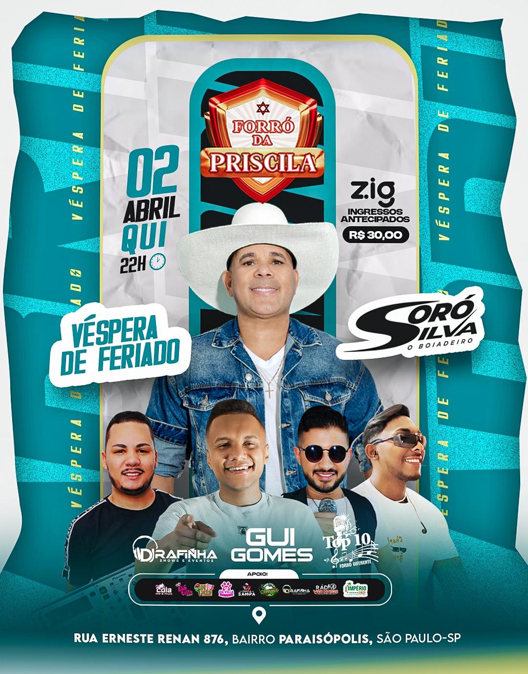 Soro Silva no Forró da Priscila