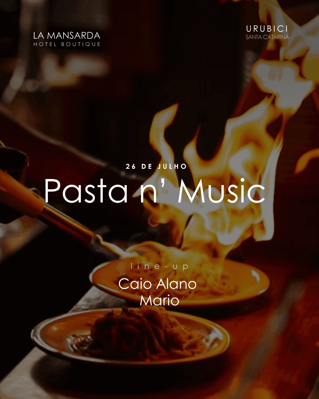 La mansarda Pasta 'N Music  26/07
