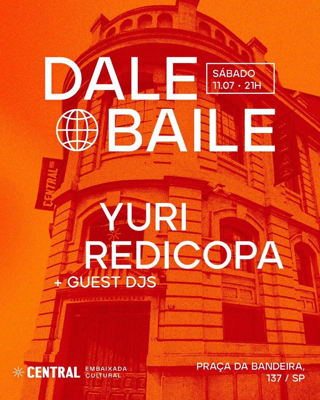 DALE BAILE COM YURI REDICOPA SÁBADO 11/07
