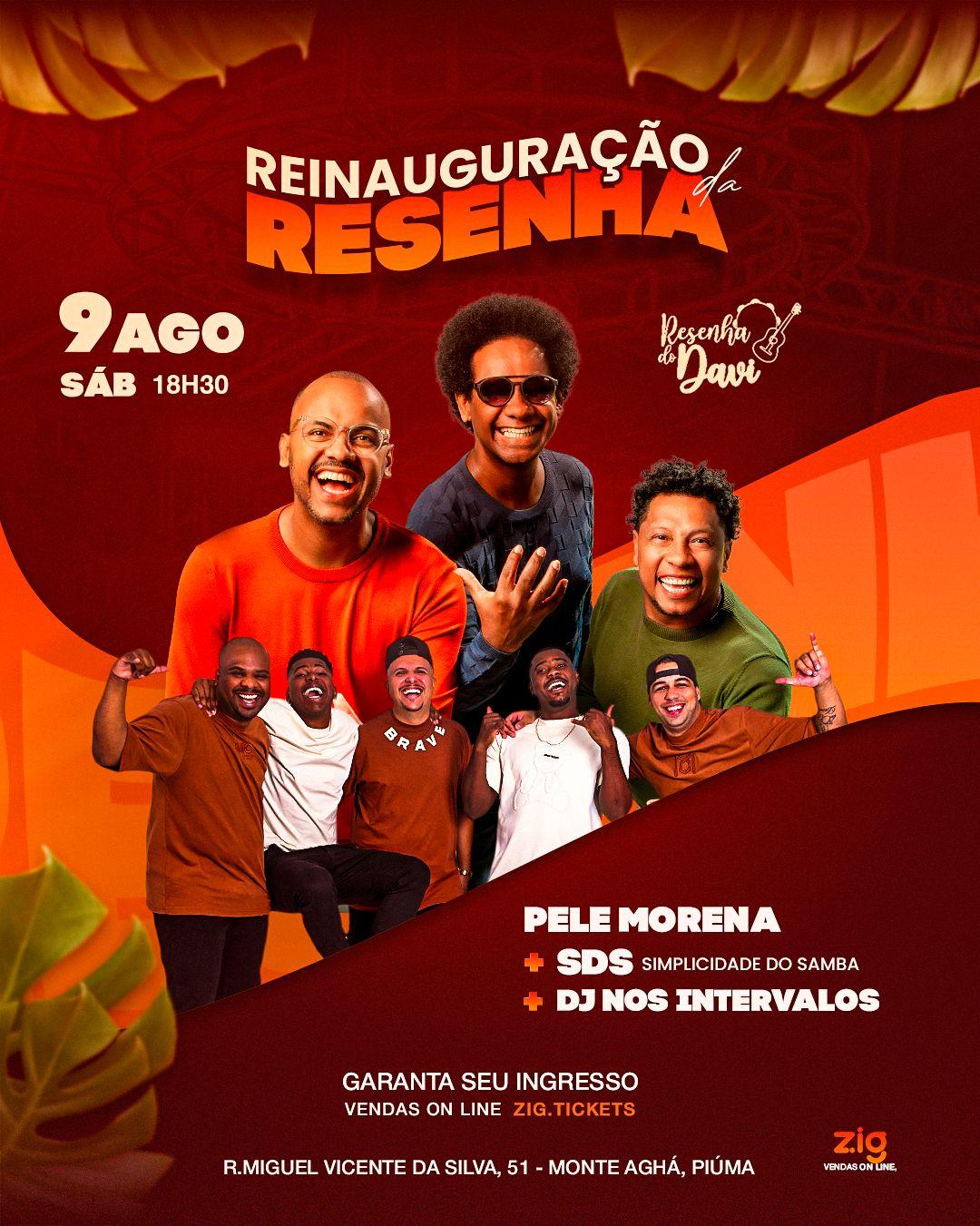 Reinauguração da Resenha do Davi