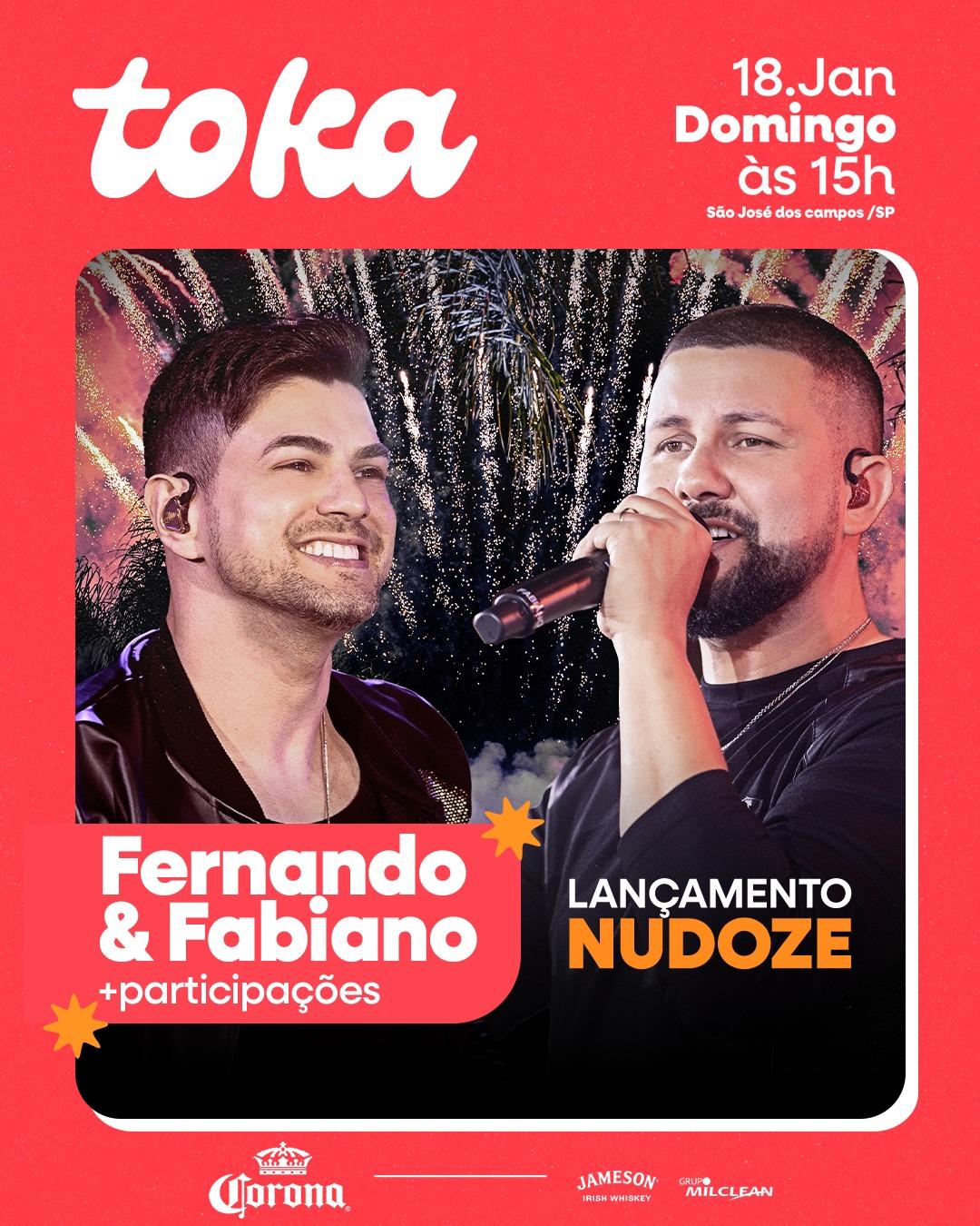 TOKA CLUB (18.01) Fernando e Fabiano + participações