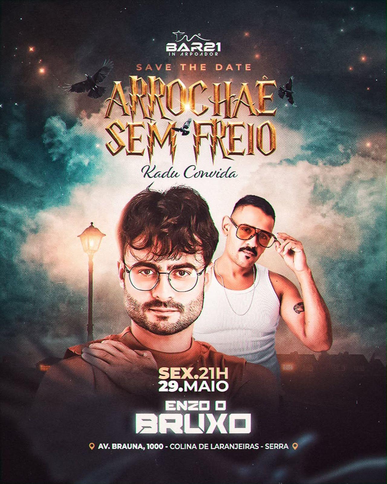ARROCHAÊ SEM FREIO -  KADU CONVIDA - O BRUXO
