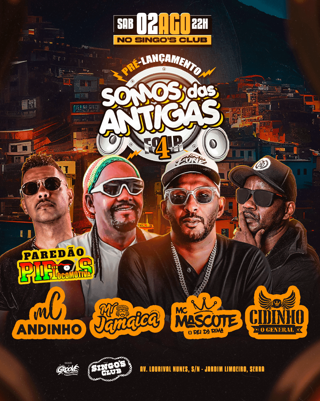 SOMOS DAS ANTIGAS 4: PRÉ-LANÇAMENTO